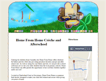 Tablet Screenshot of homefromhome.ie